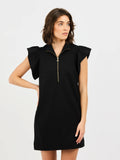 Mary Square Paige Dress Black