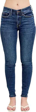 Judy Blue Jeans Dark Wash Midrise Skinny