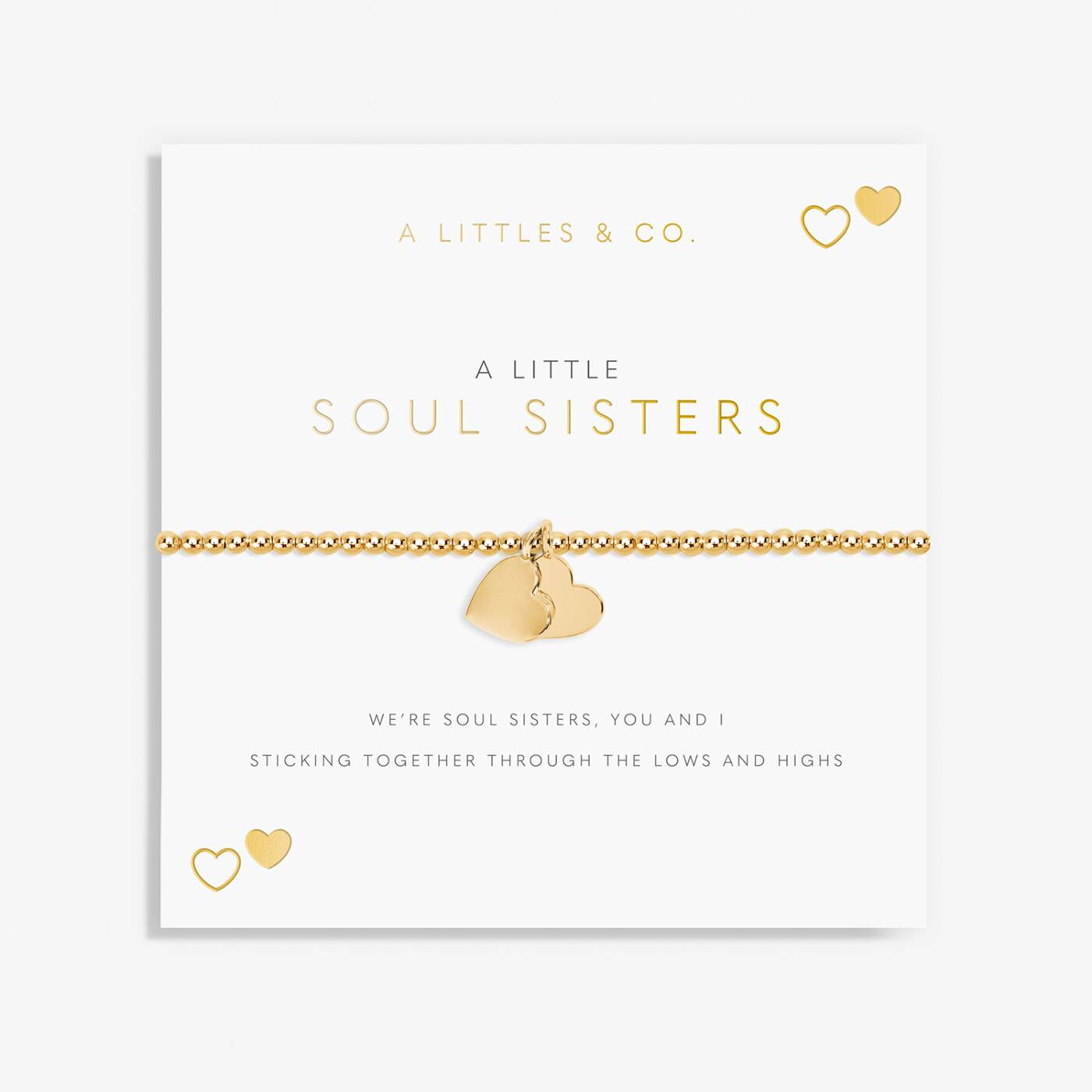 A Littles & Co Soul Sisters Stretch Bracelet
