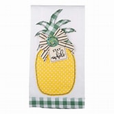 Glory Haus Stay Awhile Pineapple Tea Towel