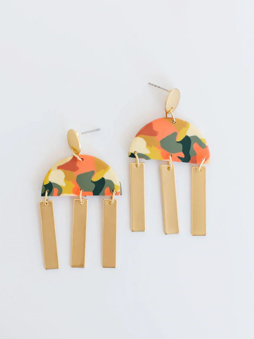 Michelle McDowell Susie Earrings Fade Away Cream