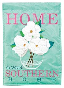 Magnolia Garden Sweet Southern Home Garden Flag