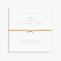 A Littles & Co Thank You Stretch Bracelet
