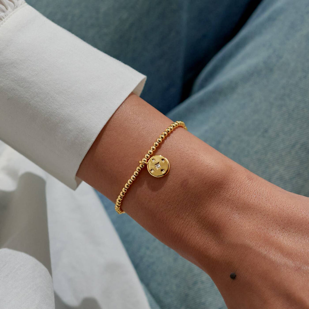 A Littles & Co Wonderful Things Are Coming your Way Stretch Bracelet