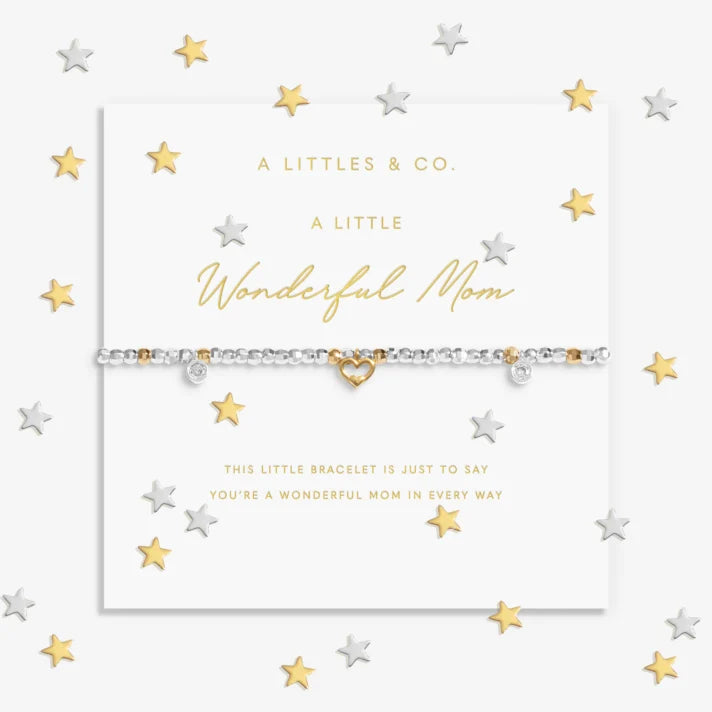 A Littles & Co Wonderful Mom Stretch Bracelet