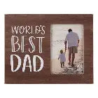 Glory Haus World's Best Dad Photo Frame